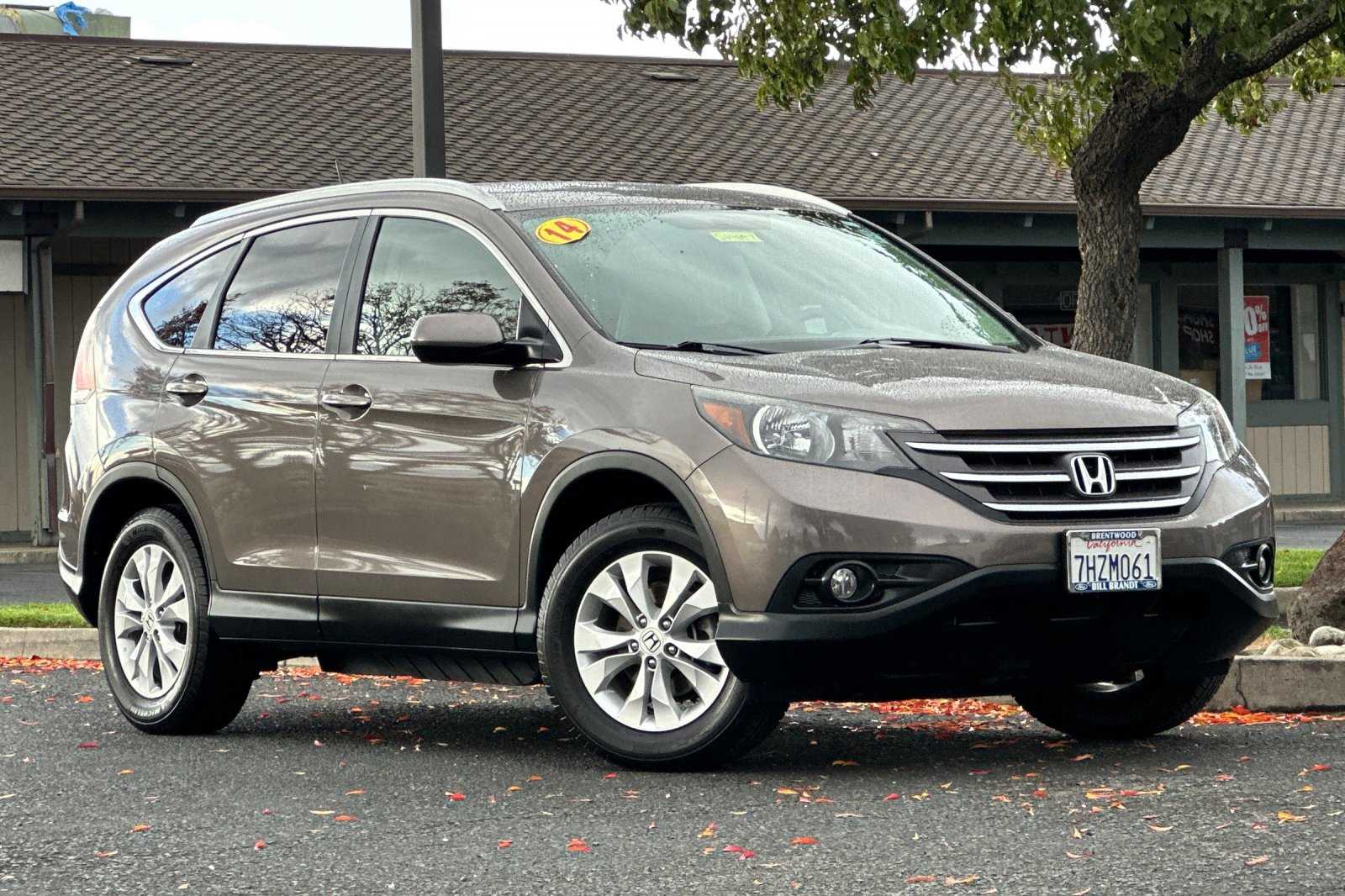 Used 2014 Honda CR-V EX-L with VIN 2HKRM3H77EH553592 for sale in Brentwood, CA