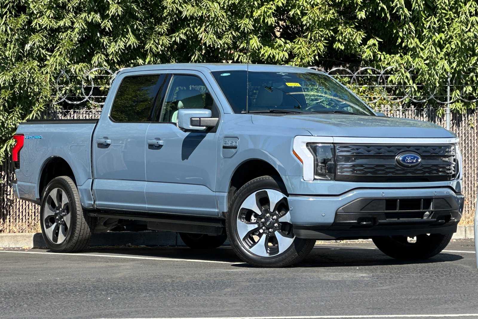 Used 2023 Ford F-150 Lightning Platinum with VIN 1FT6W1EV3PWG40780 for sale in Brentwood, CA