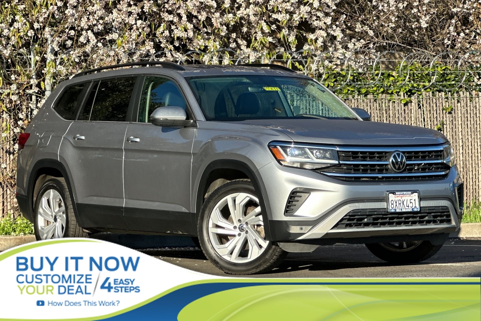 2021 Volkswagen Atlas SE w/Tech