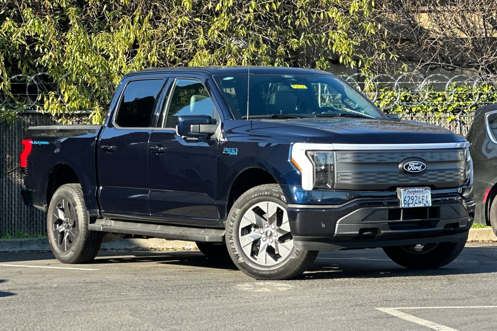 Used 2025 Ford F-150 Lightning Lariat with VIN 1FT6W5L75SWG02648 for sale in Brentwood, CA