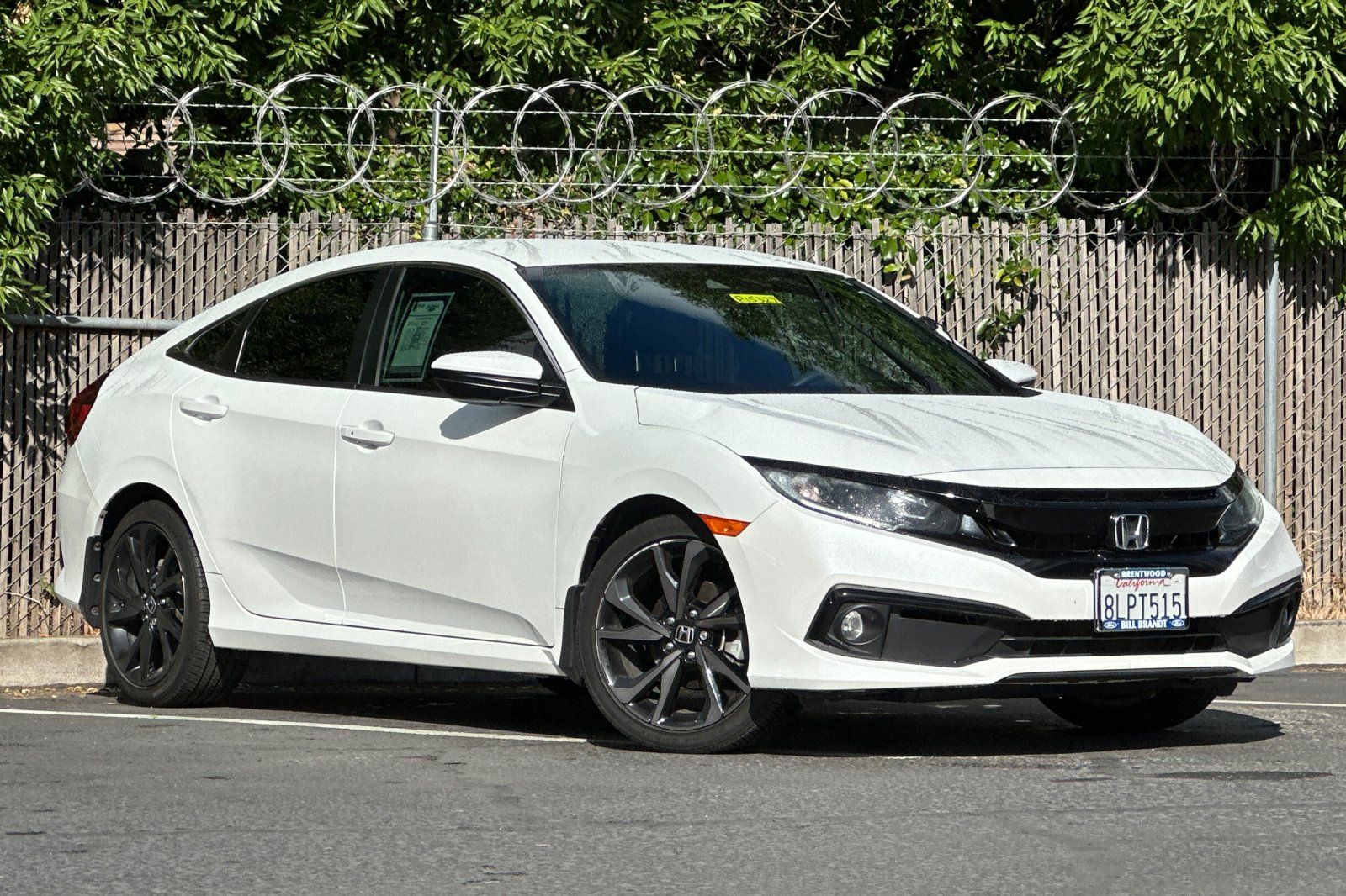 Used 2019 Honda Civic Sport with VIN 19XFC2F88KE213203 for sale in Brentwood, CA