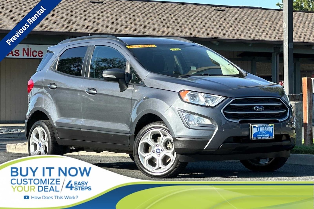 Certified 2022 Ford EcoSport SE SUV