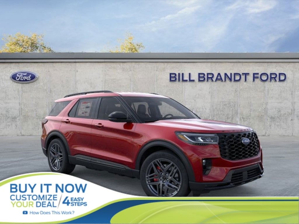 New 2025 Ford Explorer ST SUV