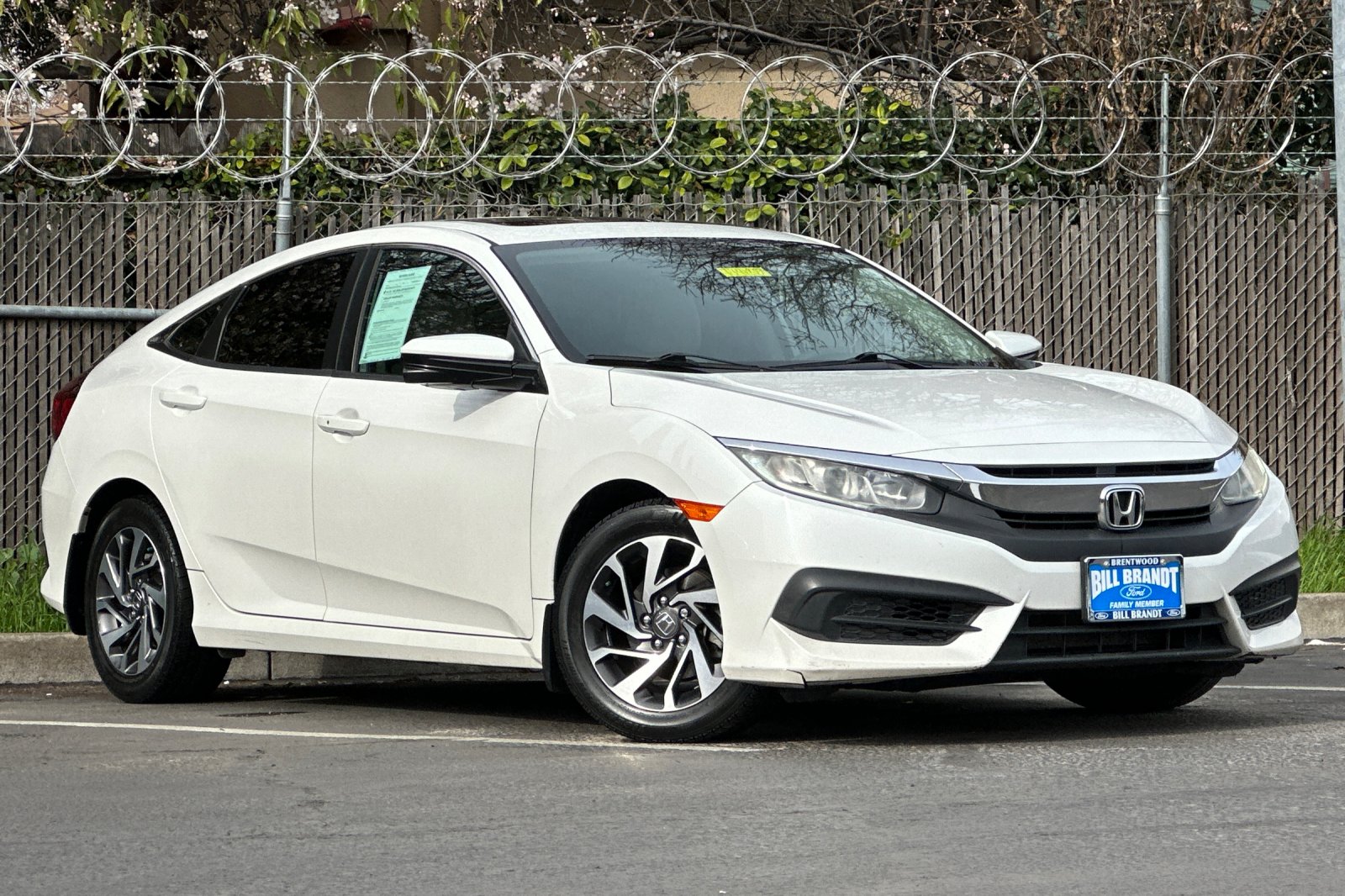 Used 2016 Honda Civic EX with VIN 19XFC2F78GE236432 for sale in Brentwood, CA