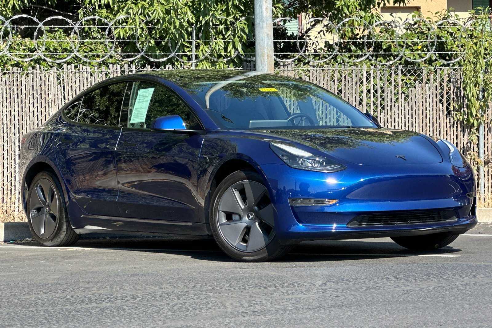 Used 2023 Tesla Model 3 Base with VIN 5YJ3E1EA4PF545751 for sale in Brentwood, CA