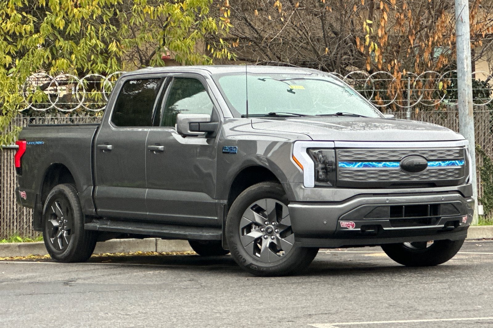 Used 2024 Ford F-150 Lightning Lariat with VIN 1FT6W5L77RWG00703 for sale in Brentwood, CA