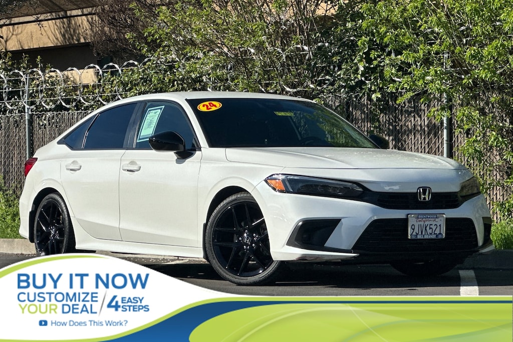 Used 2024 Honda Civic Sport Sedan