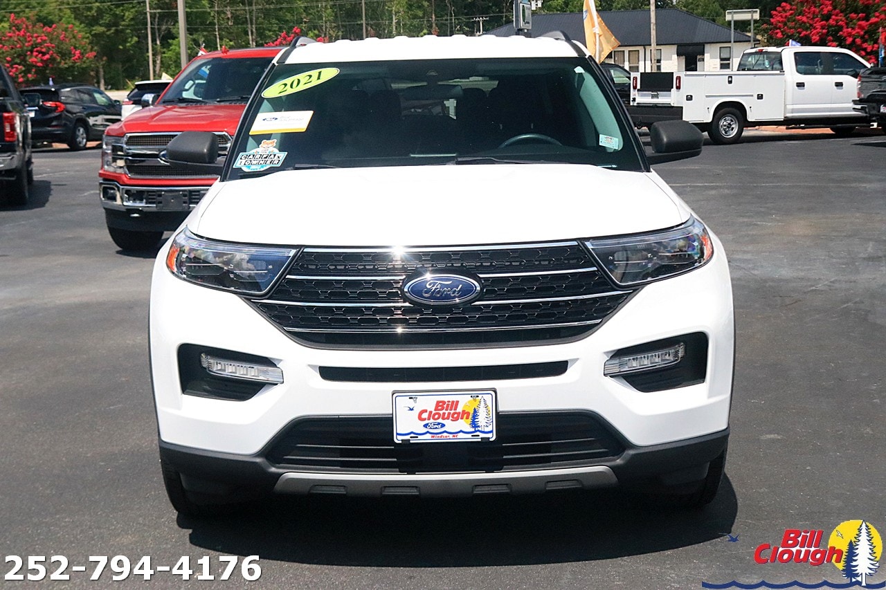 Certified 2021 Ford Explorer XLT with VIN 1FMSK8DH2MGA76880 for sale in Windsor, NC