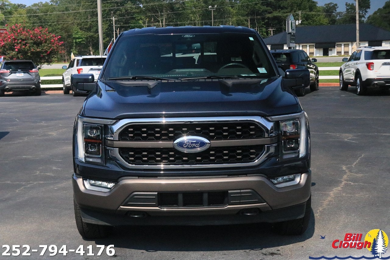 Used 2021 Ford F-150 King Ranch with VIN 1FTFW1E85MFA74319 for sale in Windsor, NC