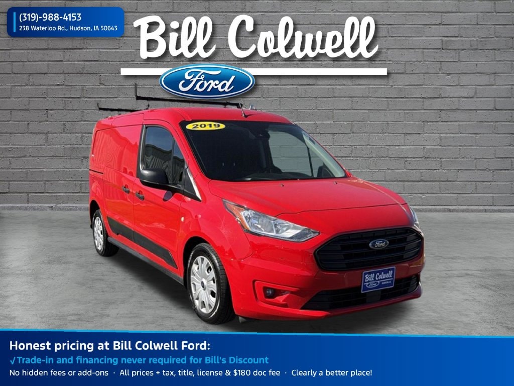 Used 2019 Ford Transit Connect XLT with VIN NM0LS7F23K1404333 for sale in Hudson, IA