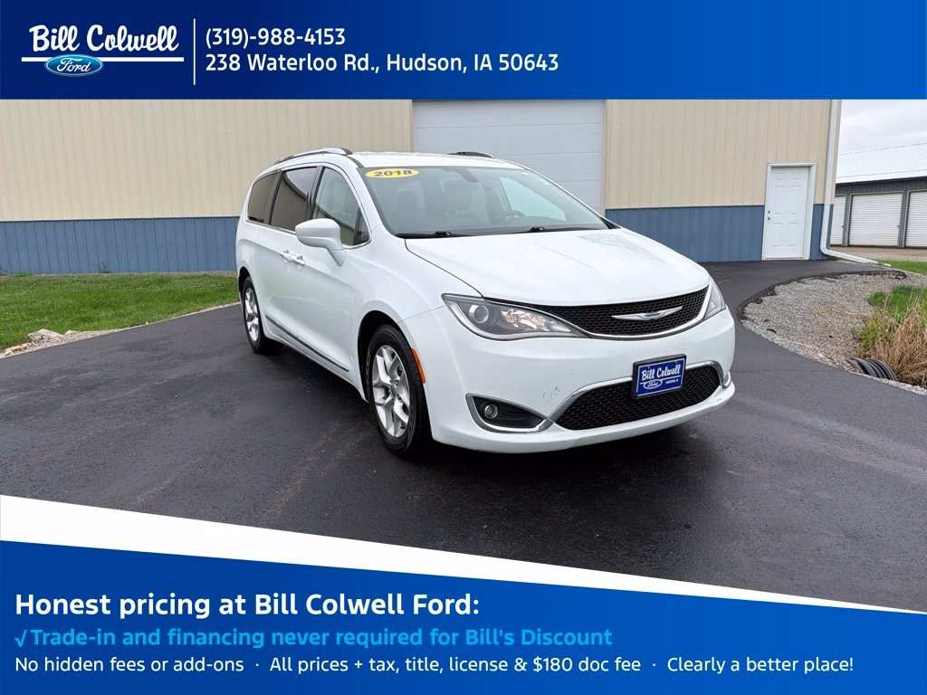 Certified 2018 Chrysler Pacifica Touring L with VIN 2C4RC1BG9JR194226 for sale in Hudson, IA
