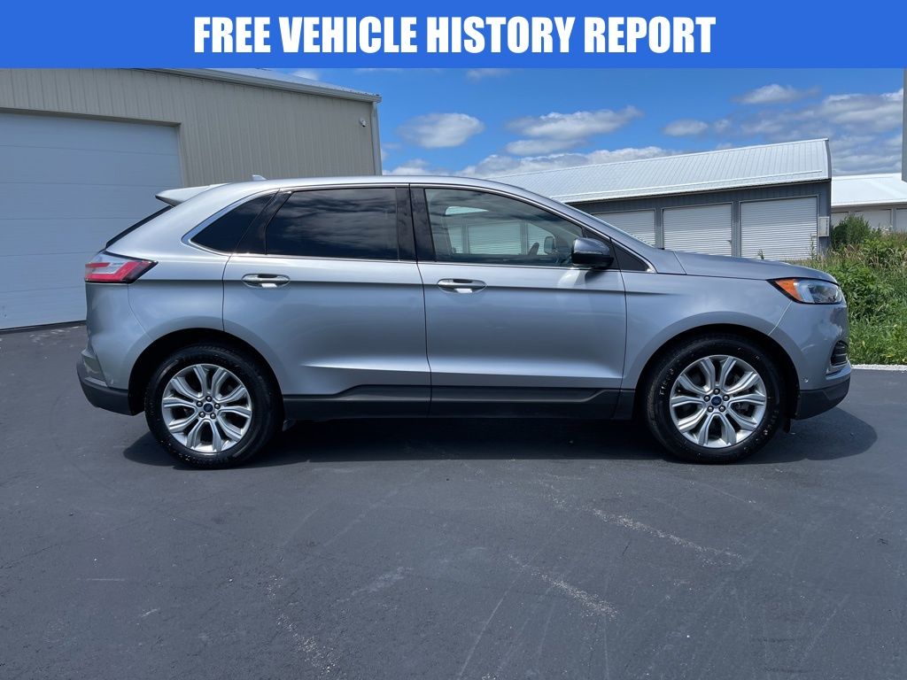 Used 2020 Ford Edge Titanium with VIN 2FMPK4K9XLBA00226 for sale in Hudson, IA