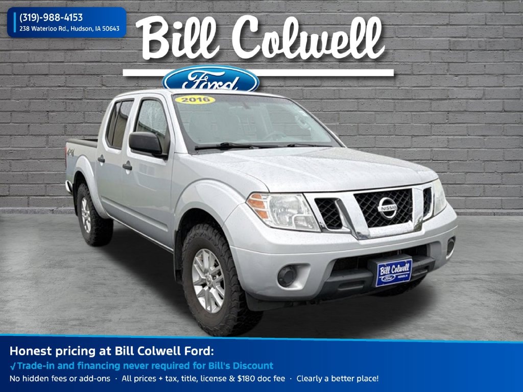 Used 2016 Nissan Frontier SV with VIN 1N6AD0EVXGN736340 for sale in Hudson, IA
