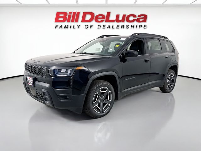 Diamond Black Crystal Pearlcoat 2026 Jeep Cherokee Laredo 4WD SUV / Crossover Four-Wheel Drive Continuously Variable Transmission