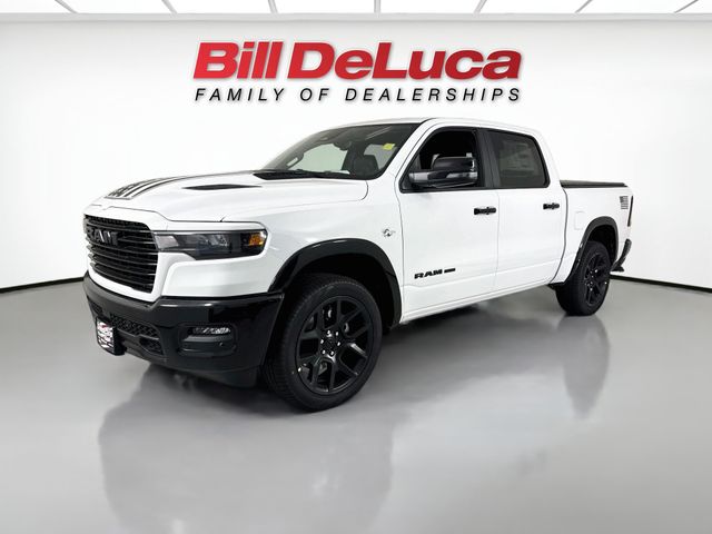 Bright White 2026 RAM 1500 Pickup Truck Four-Wheel Drive 8-Speed Automatic
