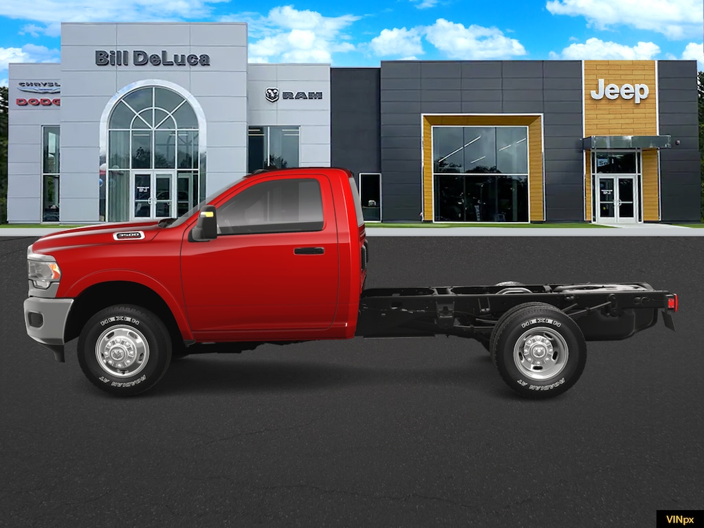 New 2024 Ram 3500 Chassis Cab 3500 TRADESMAN CHASSIS REGULAR CAB 4X4 60' CA Pickup