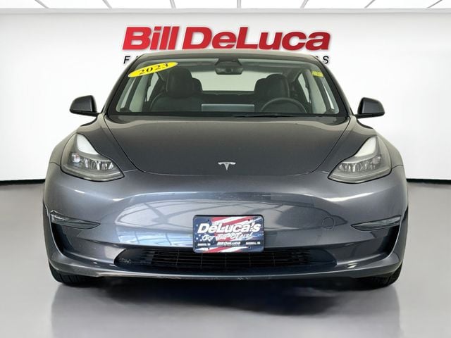 Used 2023 Tesla Model 3 Base with VIN 5YJ3E1EAXPF427977 for sale in Haverhill, MA