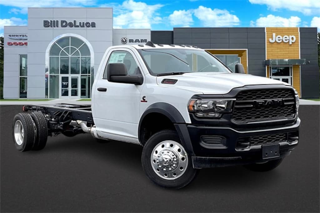 New 2024 Ram 4500 Chassis Cab Tradesman 4x4 108' CA 192" WB Cab and Chassis