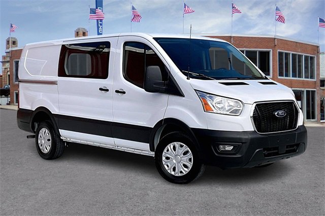 Used 2021 Ford Transit Van Base with VIN 1FTBR1Y88MKA82617 for sale in Andover, MA