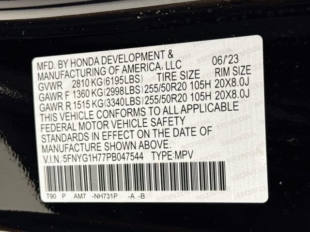 2023 Honda Pilot Touring - Photo 37