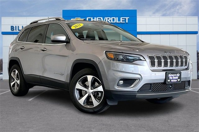 Used 2021 Jeep Cherokee Limited with VIN 1C4PJMDN8MD113864 for sale in Haverhill, MA