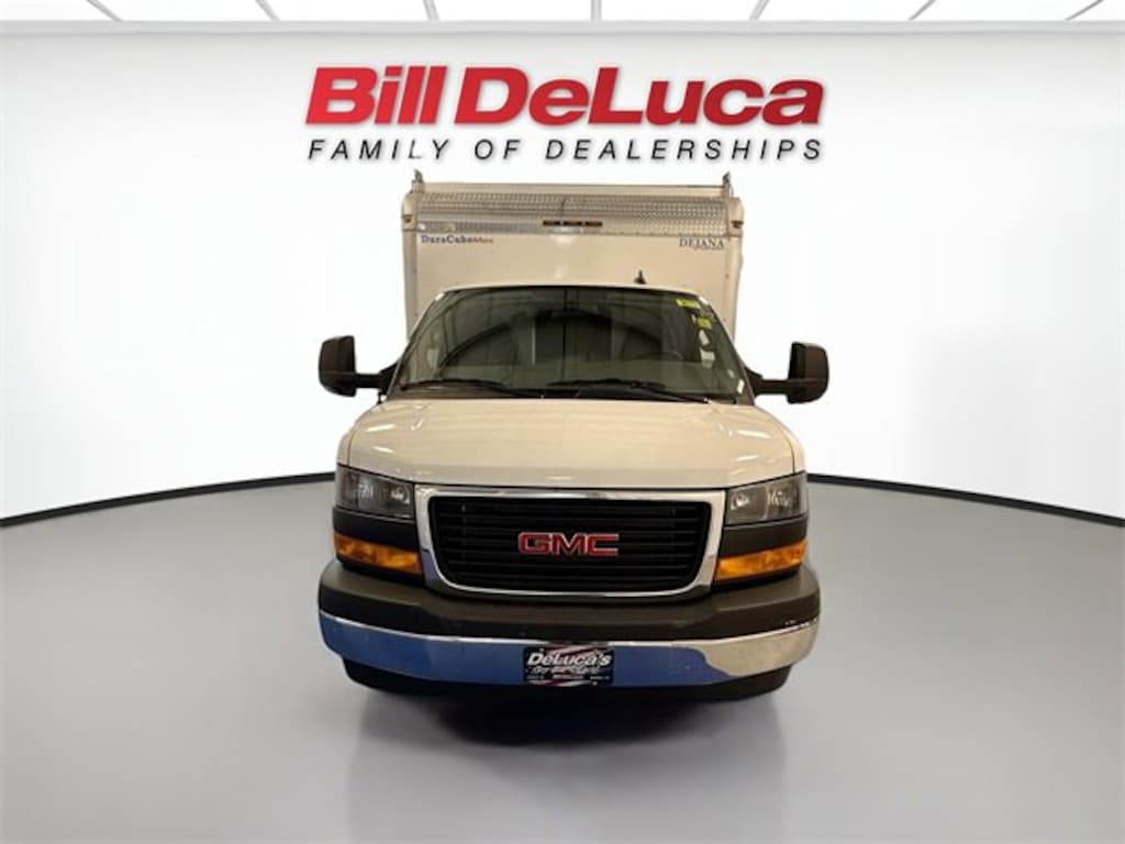 New 2025 GMC Savana Cutaway 3500 12' Box Van Cutaway Van