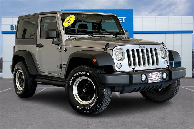 Used 2017 Jeep Wrangler Sport with VIN 1C4AJWAGXHL677471 for sale in Haverhill, MA