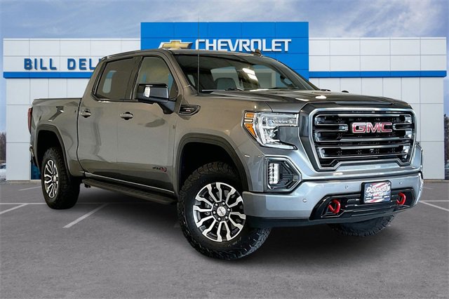 Used 2021 GMC Sierra 1500 AT4 with VIN 1GTP9EEL9MZ330063 for sale in Haverhill, MA