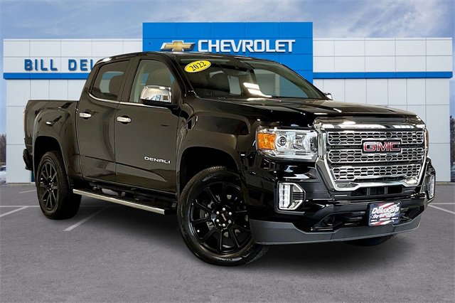 Used 2022 GMC Canyon Denali with VIN 1GTP6EE11N1118426 for sale in Haverhill, MA