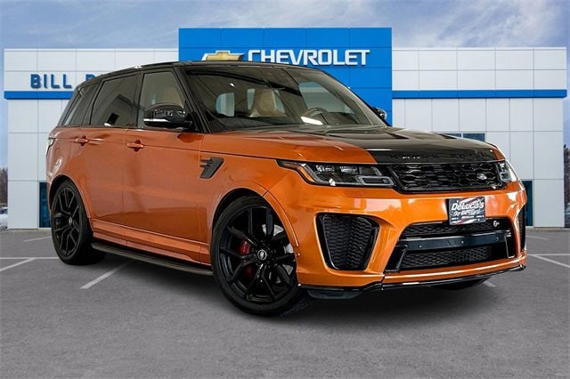 Used 2020 Land Rover Range Rover Sport SVR with VIN SALWZ2RE3LA879639 for sale in Haverhill, MA