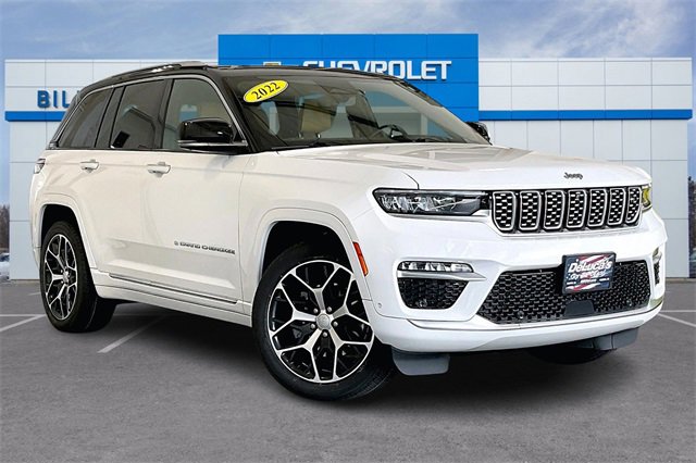 Used 2022 Jeep Grand Cherokee Summit with VIN 1C4RJHET2N8503477 for sale in Haverhill, MA