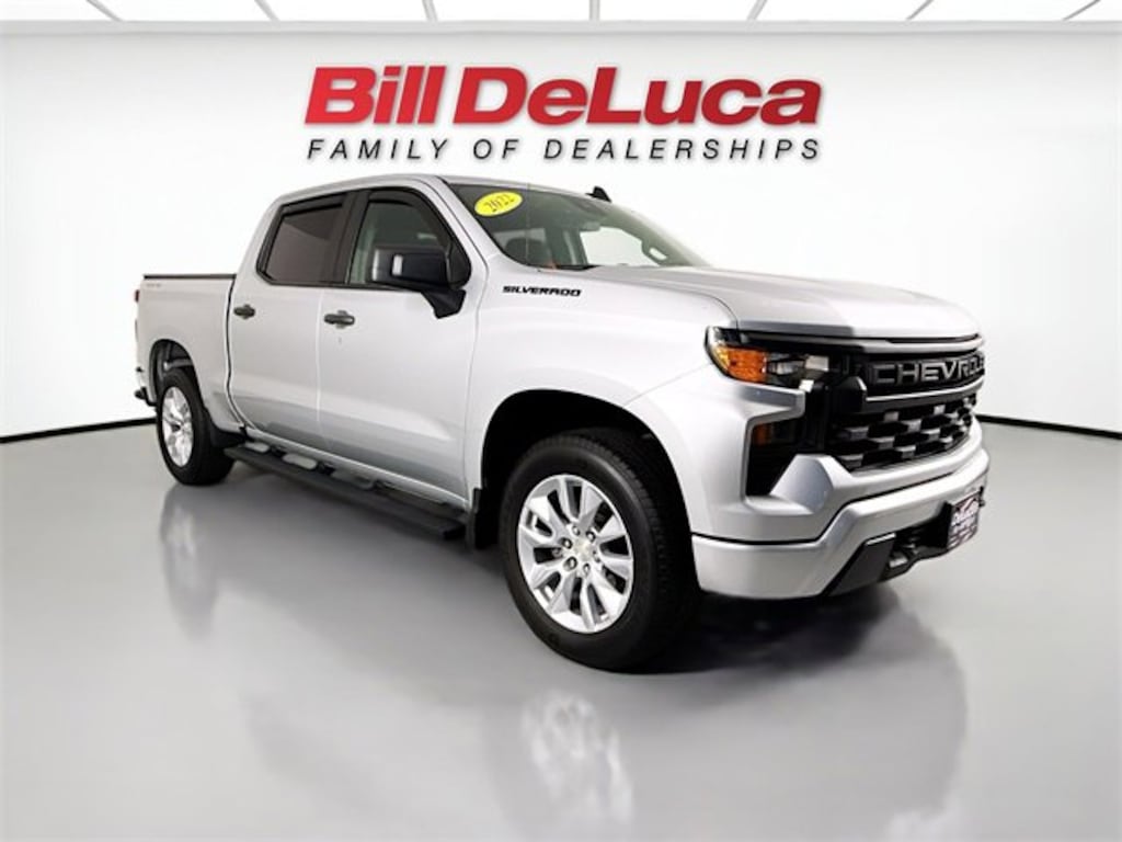 Used 2022 Chevrolet Silverado 1500 Custom Truck Crew Cab