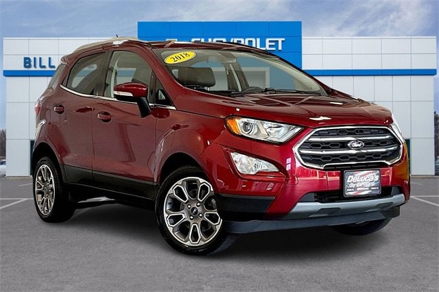 Used 2018 Ford Ecosport Titanium with VIN MAJ6P1WL9JC231238 for sale in Haverhill, MA