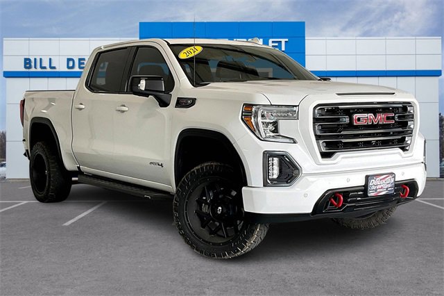 Used 2021 GMC Sierra 1500 AT4 with VIN 3GTP9EEL2MG361364 for sale in Haverhill, MA