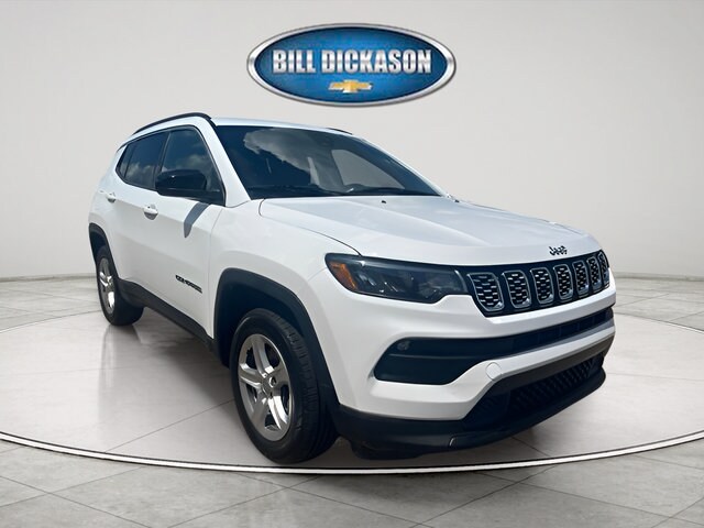 Bright White Cl 2023 Jeep Compass SUV / Crossover Four-Wheel Drive Automatic