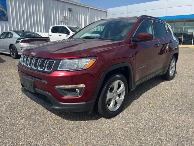 Used 2021 Jeep Compass Latitude with VIN 3C4NJCBB0MT505483 for sale in Gladewater, TX
