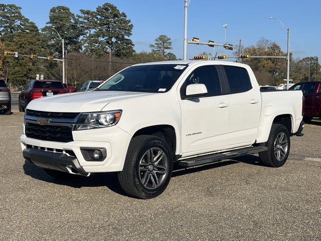 Used 2021 Chevrolet Colorado Work Truck with VIN 1GCGSBEA8M1128508 for sale in Gladewater, TX