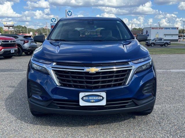 Used 2022 Chevrolet Equinox LS with VIN 2GNAXHEV4N6111742 for sale in Gladewater, TX