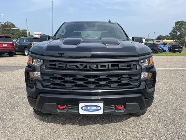 Used 2023 Chevrolet Silverado 1500 Custom with VIN 3GCUDCED1PG171753 for sale in Gladewater, TX