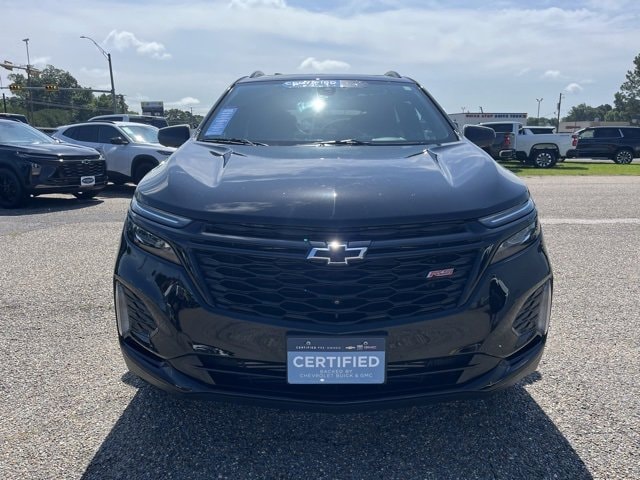 Certified 2024 Chevrolet Equinox RS with VIN 3GNAXMEG0RL110390 for sale in Gladewater, TX