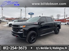 New 2022 Chevrolet Silverado 1500 LTD Custom Trail Boss Crew Cab Short Bed Truck For Sale in Washington IN