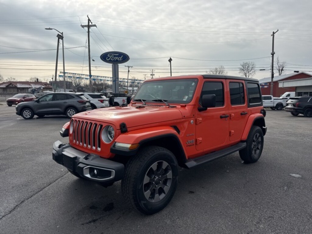Used 2018 Jeep Wrangler Unlimited Sahara SUV