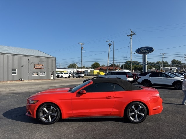 Used 2015 Ford Mustang V6 with VIN 1FATP8EM5F5419823 for sale in Washington, IN