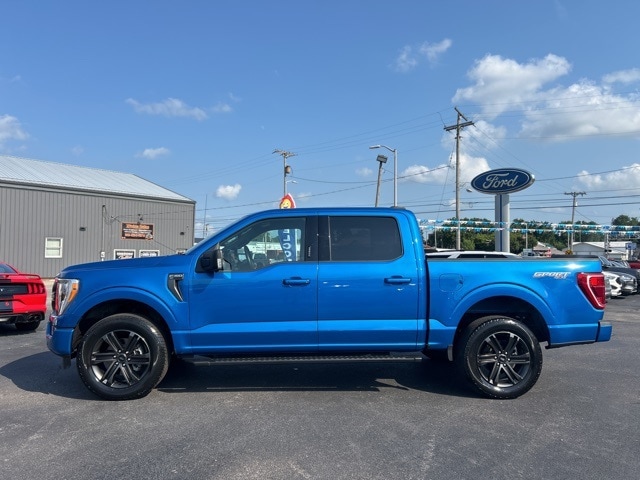 Used 2021 Ford F-150 XLT with VIN 1FTEW1EP2MFA24058 for sale in Washington, IN