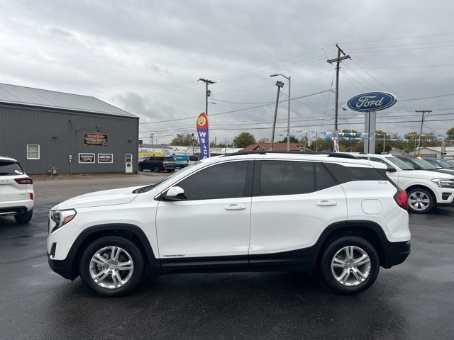 Used 2021 GMC Terrain SLE with VIN 3GKALMEV5ML402570 for sale in Washington, IN