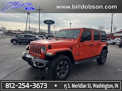 New 2018 Jeep Wrangler Unlimited Sahara SUV For Sale in Washington IN