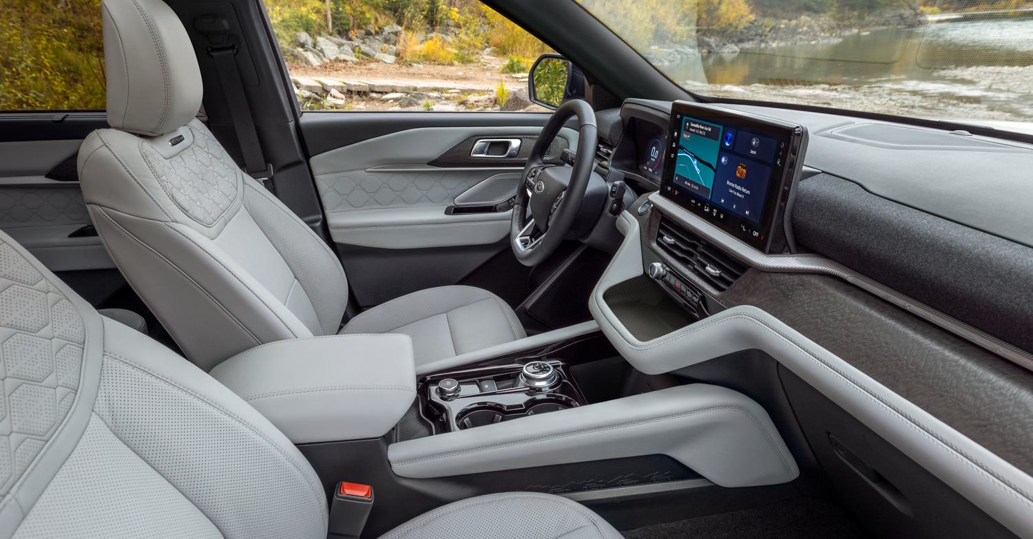 New Ford Explorer Interior New Ford Explorer