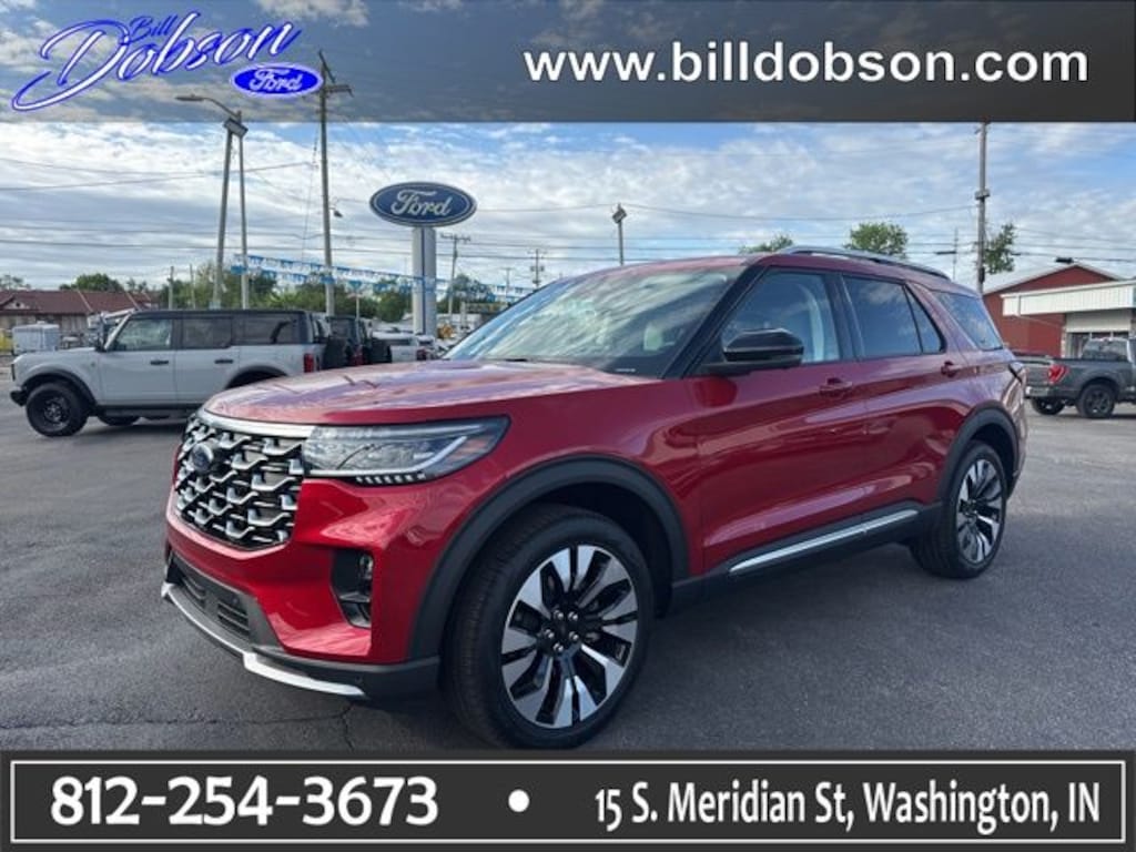 New 2026 Ford Explorer Platinum SUV