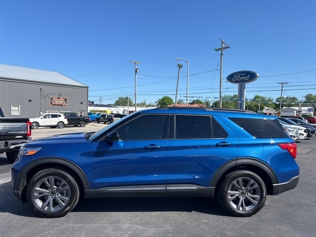 Used 2022 Ford Explorer XLT with VIN 1FMSK8DH6NGB32580 for sale in Washington, IN