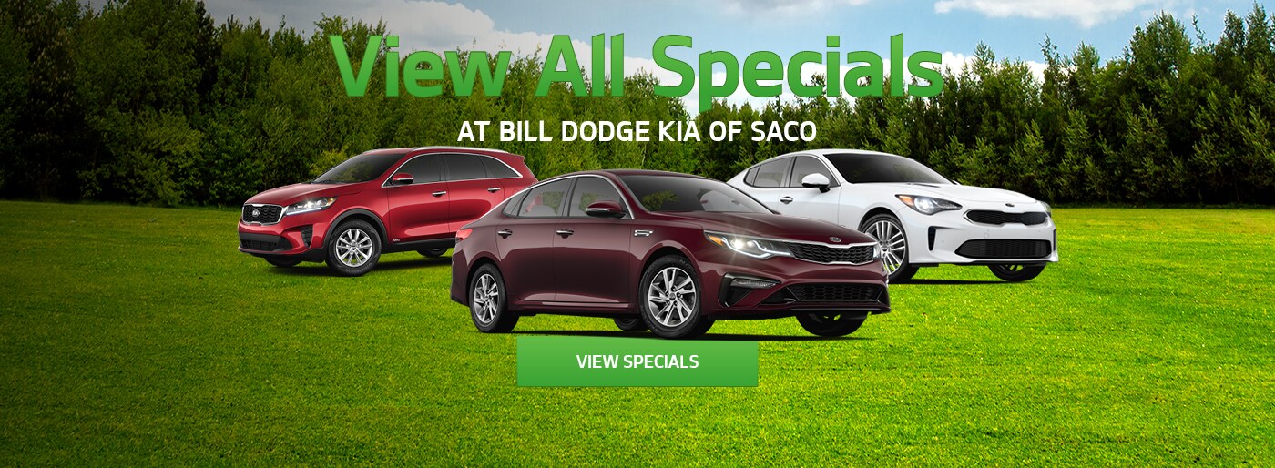 New and Used Kia dealership in Saco Bill Dodge Kia of Saco
